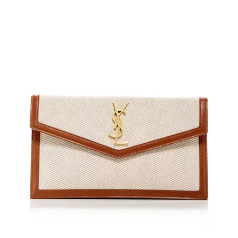 YSL Uptown pouch canvas